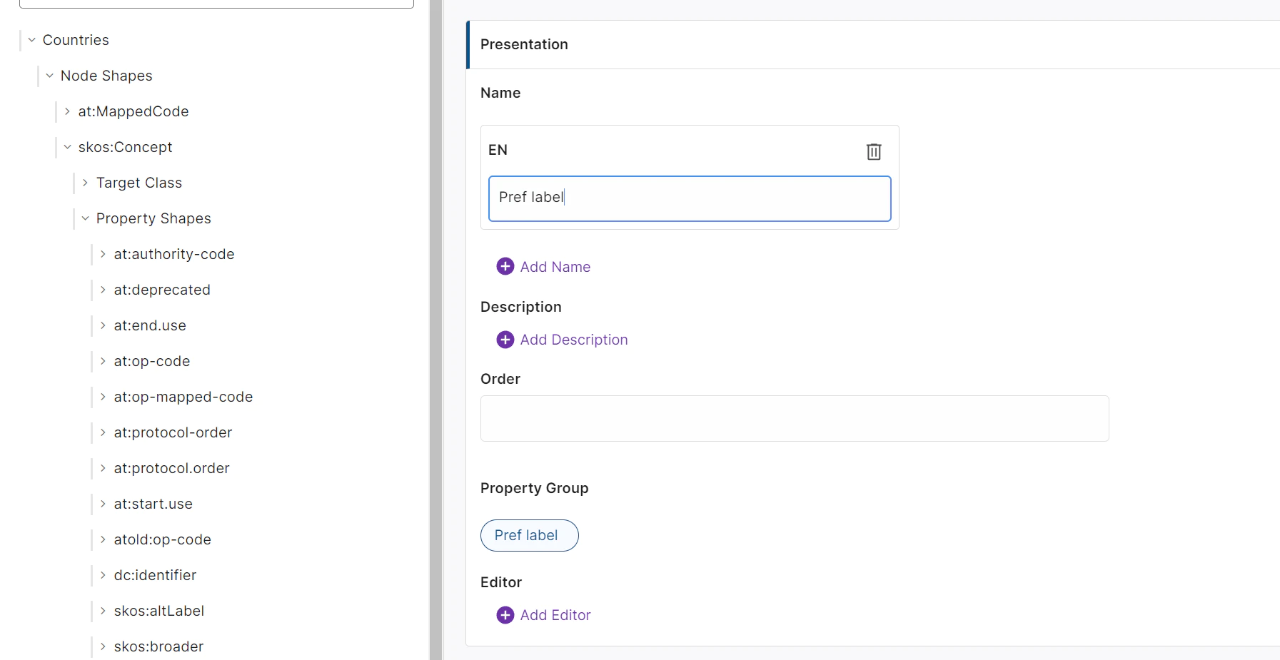 fig 10c: change the label that is displayed